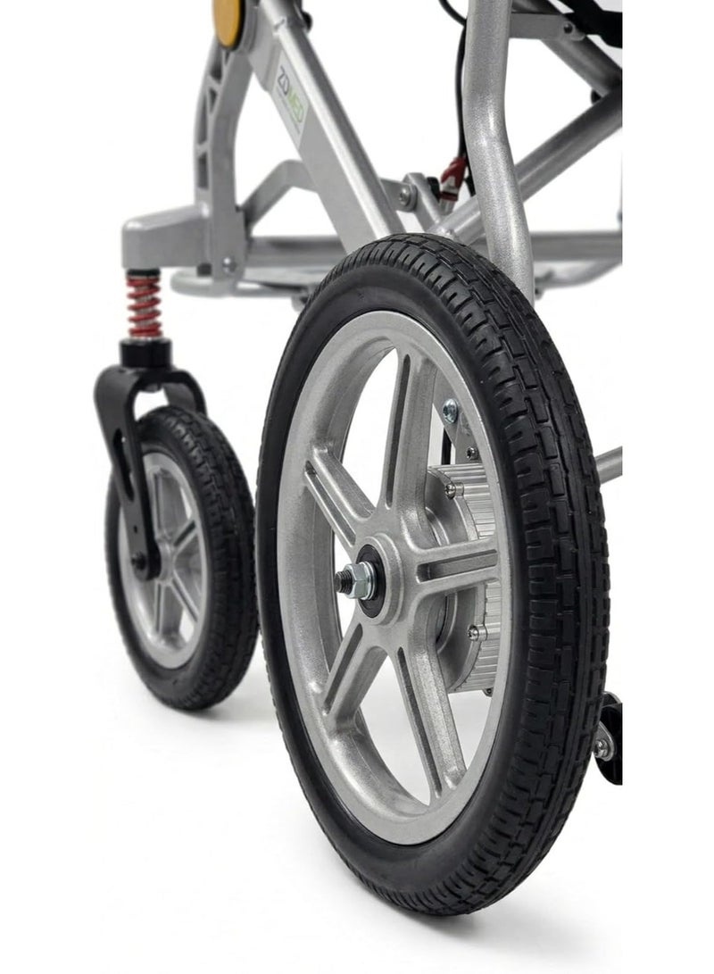 ZidMed Lightweight electric wheelchair - without upholstery - Image 4