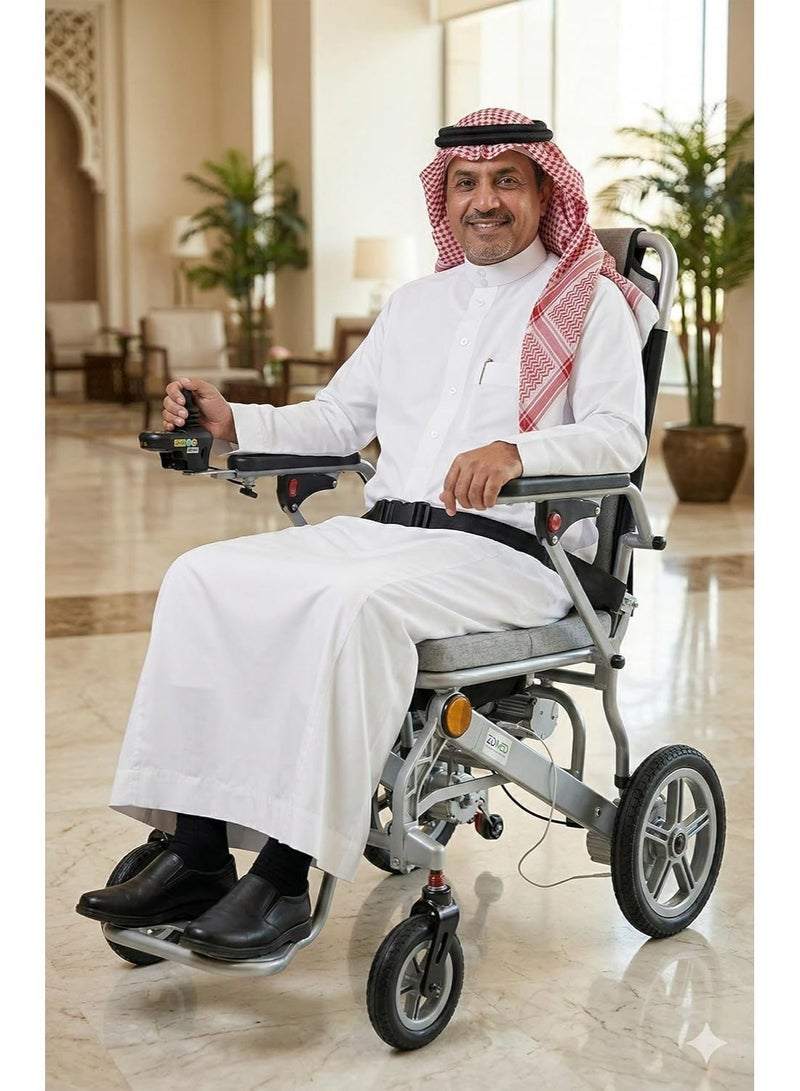 ZidMed Lightweight electric wheelchair - without upholstery - Image 2