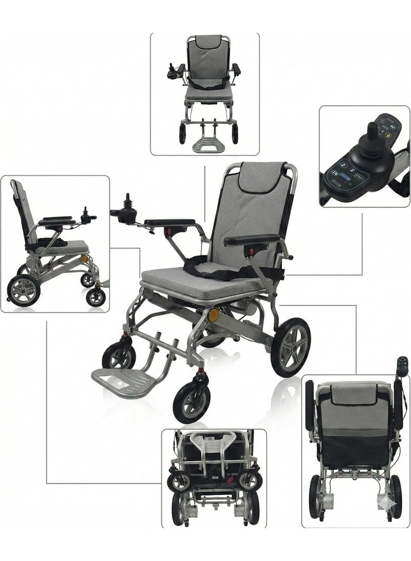 ZidMed Lightweight electric wheelchair - without upholstery - Image 3