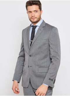 Sacoor Brothers Herringbone Serge Slim Fit Suit  - Image 3