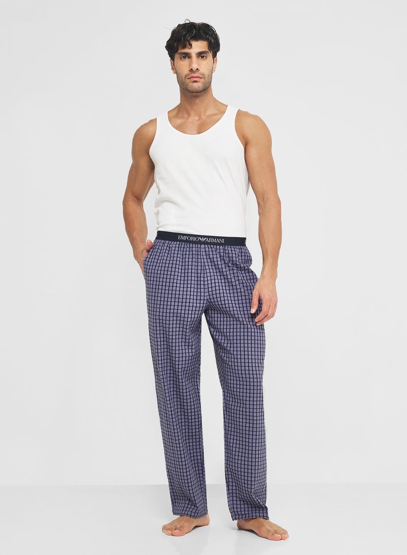 امبوريو ارماني بيجامات مطبوعة بشعار - Image 4
