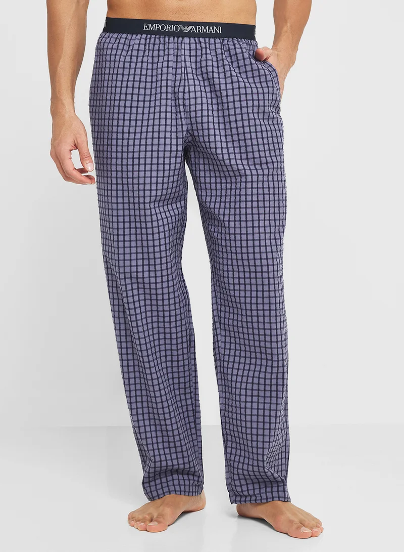 EMPORIO ARMANI Logo Printed Pyjamas