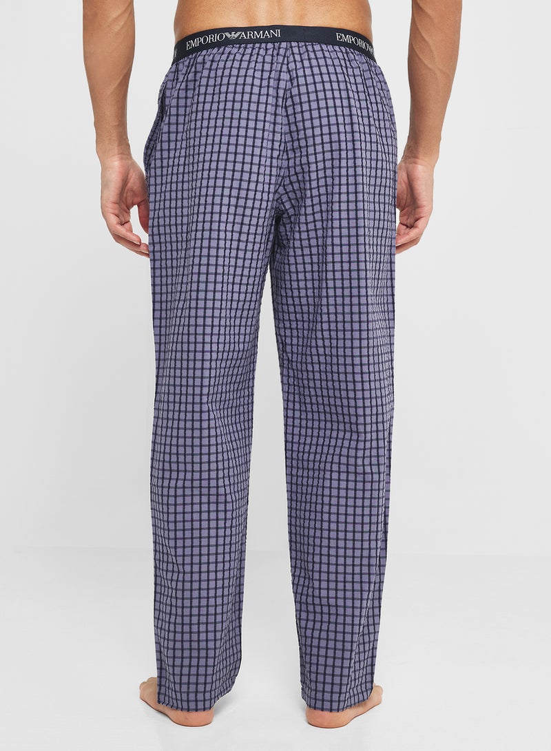 امبوريو ارماني بيجامات مطبوعة بشعار - Image 2