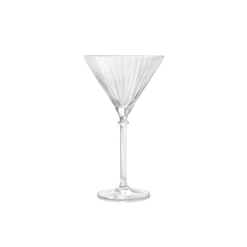 Royal Leerdam BONHEUR Martini 26cl 6-Piece Glassware Set, Premium Crystal for Cocktails
