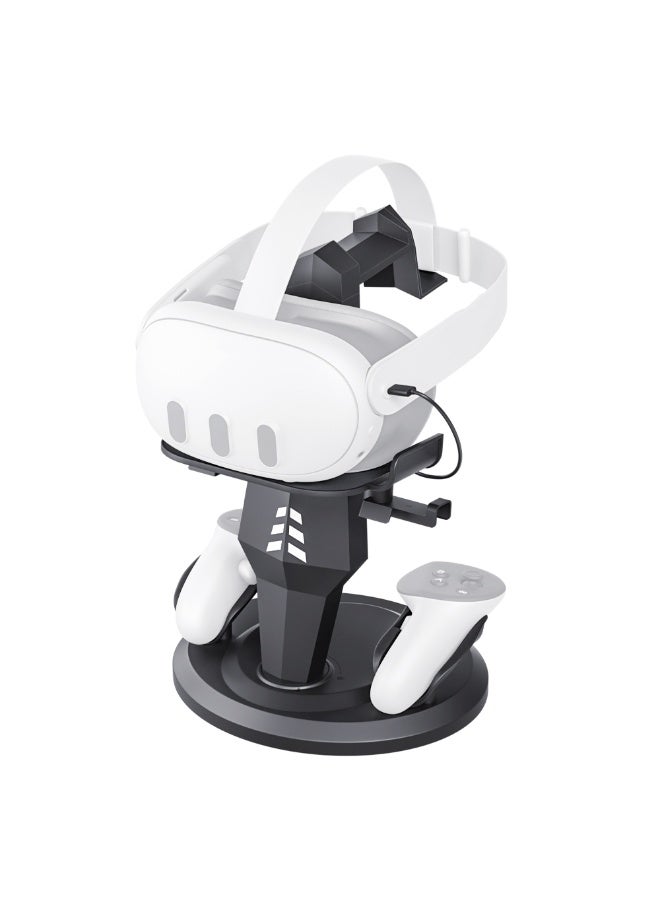 Charging Dock Compatible with Meta Oculus Quest 3/Quest 2 VR Headset Display Stand and Controller Holder VR Accessories  - Image 1