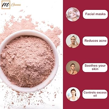 mGanna 100 Natural Rose ClayPink Kaolin Clay Powder 05 Lbs 227 g for Creams Face Masks and Soap Making - Image 5