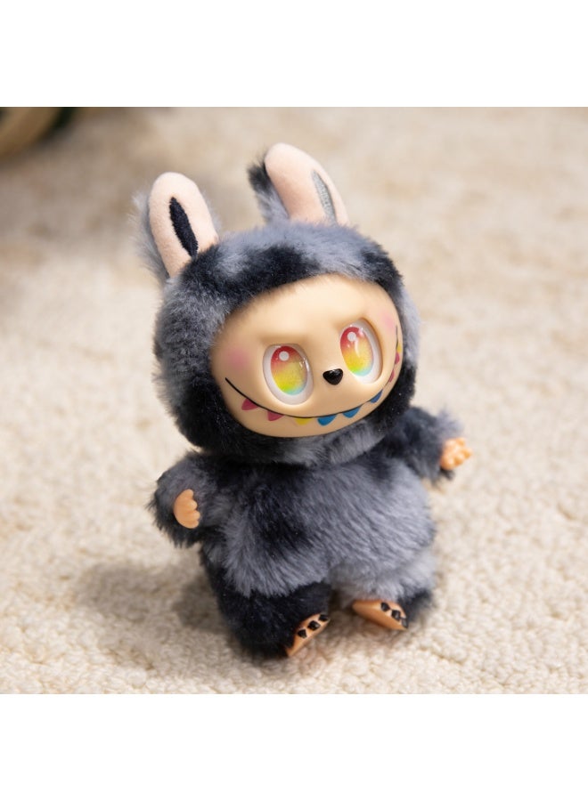 Cute Labubu Plush Toy Pendant Plush Keychain Bag Pendant - Image 1