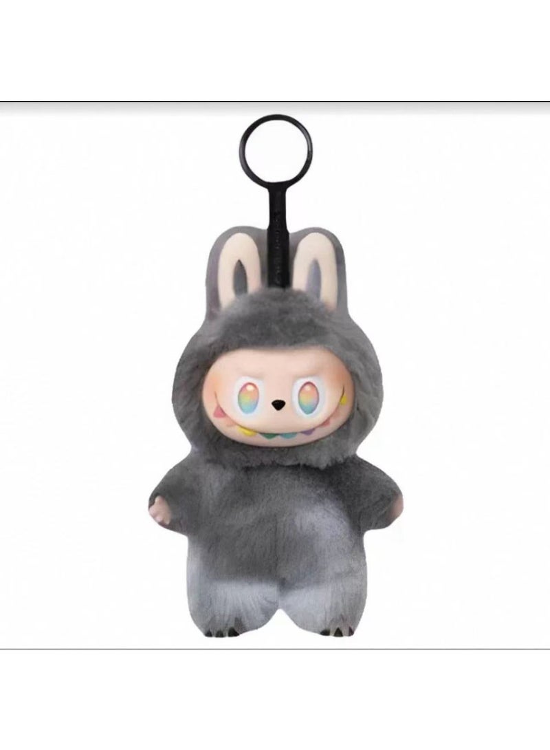 Cute Labubu Plush Toy Pendant Plush Keychain Bag Pendant - Image 2