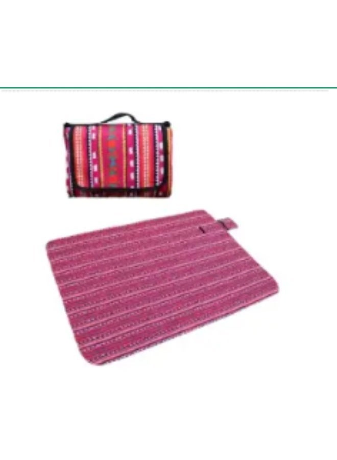 موقف حياة السيدة مفرش نزهة مقاوم للماء من فئة أدوات النزهات (Picnicware) – بطانية نزهة قابلة للطي للاستخدام الخارجي على الشاطئ والحديقة وسهلة الحمل (200 × 150 سم - Image 2
