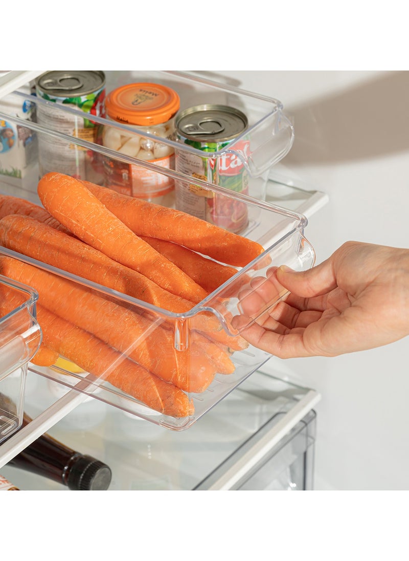 Dunya Plastik Dunia Ultra Clear Refrigerator Organizer - Storage Solution - BPA-Free | Lead-Free (200x325x100 ML )  - Image 1