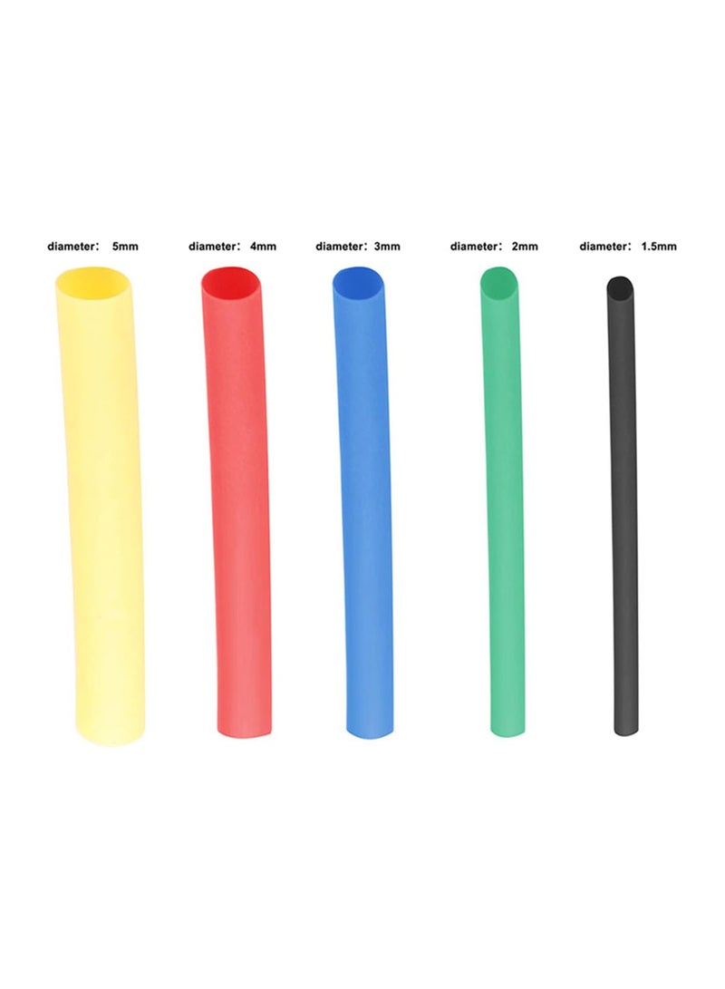 Jubapoz Jubapoz Heat Shrink Tubing 328pcs Wire Wrap Cable Sleeve Assortment Ratio 2:1 Electric Insulation Tube - Multicolor - Image 3