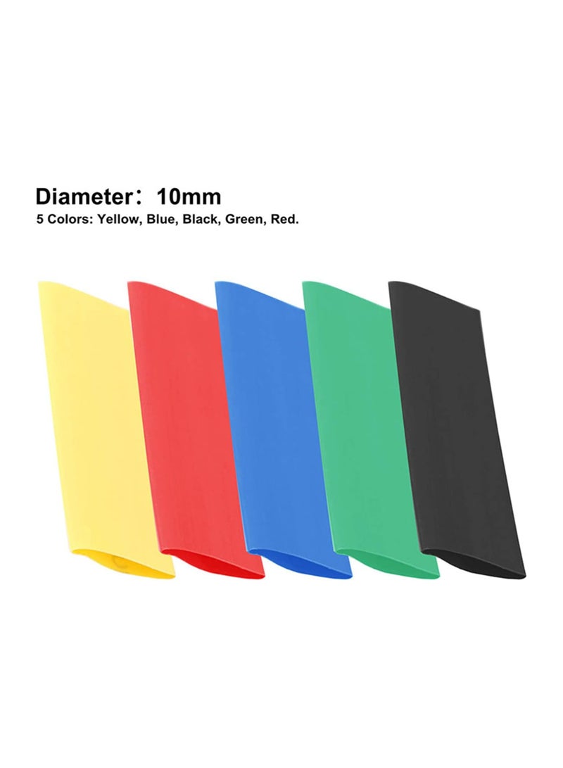 Jubapoz Jubapoz Heat Shrink Tubing 328pcs Wire Wrap Cable Sleeve Assortment Ratio 2:1 Electric Insulation Tube - Multicolor - Image 4