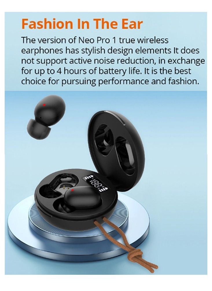 Riversong Neo Pro 1 True Wireless Stereo Bluetooth Earphone with Touch  Control  and  Clear Sound Quality with Mic For Android and iOS and Tablet and PC and Laptop