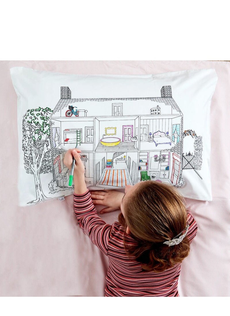eatsleepdoodle Coloring Pillowcase, Home Decorator  - Image 4