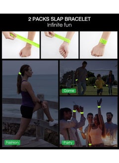 Running Light For Runners 2Pack Rechargeable With 3 Light Modes High Visibility Led Wrist Arm Ankle Light Up Bands For Running Night Walking Reflector Gear With Reflective Slap Bands Green - pzsku/Z61DEB2CA3FD7CCEC888DZ/45/_/1694511589/f5913b9d-b8f3-4577-bec9-1b3ff50e79e0