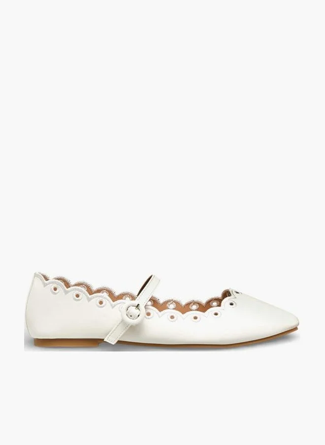 Women Buckle Closure Mary Jane Shoes