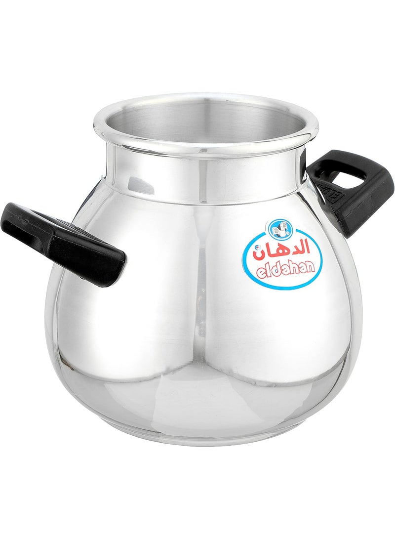 الدهان دماسة فول الامنيوم مقاس متوسط بيد باكليت بلون سوداء من الدهان - قطعتين عدد القطعة 1 فضي 6221124001030 - Image 2