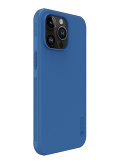 Nillkin Super Frosted Shield Pro Matte cover case for iPhone 15 Pro Max 6.7 - Blue - pzsku/Z61DEF2B6F7D11E7C66B8Z/45/_/1720641851/11294fa4-2382-41f1-bf54-0a09d94419ff