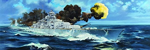 Trumpeter 1200 1941 German Bismarck Battleship - Image 5