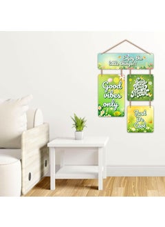 NIVARA NIVARA Wall Hanger Handmade MDF Wooden Art Enjoy Every moments Theme EcoFriendly Home Office Dcor 12 x 21 Inch  - Image 3