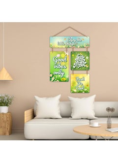 NIVARA NIVARA Wall Hanger Handmade MDF Wooden Art Enjoy Every moments Theme EcoFriendly Home Office Dcor 12 x 21 Inch  - Image 2