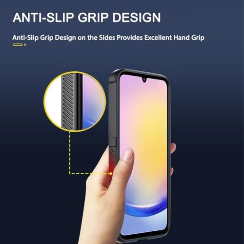 SPAZY CASE® iQOO Z9s 5G / Vivo V40e 5G Back Cover | Rubber Case with Soft Silicone + Smooth Surface Protective Back Cover for iQOO Z9s 5G / Vivo V40e 5G - Black - Image 2