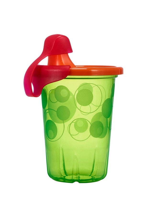 The First Years Take & Toss Spill Proof Sippy Cups - Reusable Toddler Cups - Rainbow - Kids Cups and Snap On Lids for Ages 9 Months and Up - 4 Count - Image 4