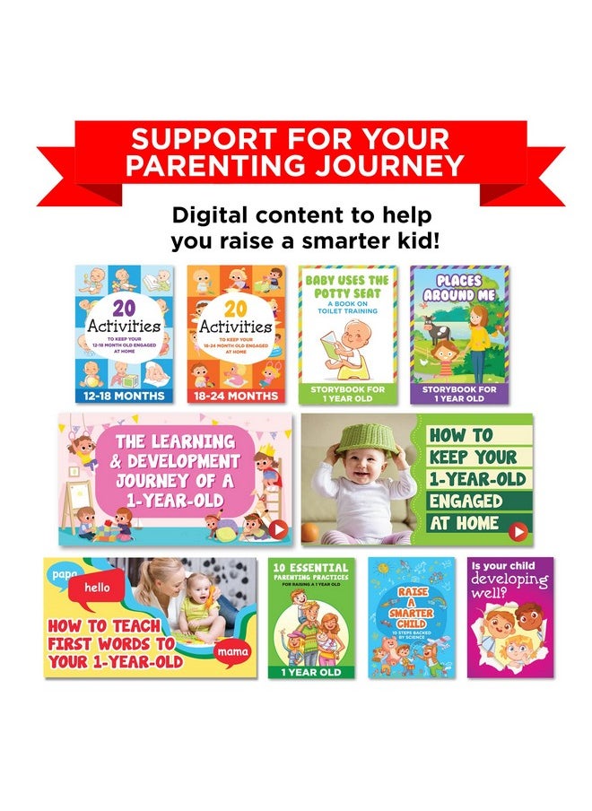 Einstein Box Einstein Box Featuring Disney for 1-Year-Old Boys/Girls Toddler| Board Books and Pretend Play Gift Pack| Learning and Educational Toys| with Mickey and Minnie Mouse| Winnie The Pooh (1 Box Set)  - Image 5