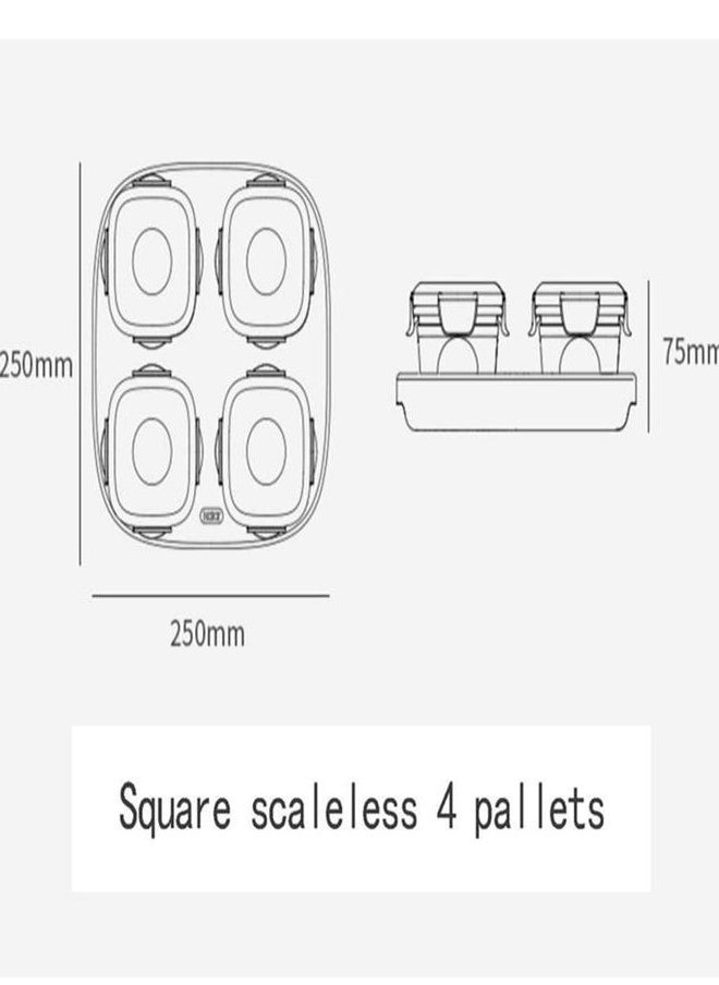 Green square type glass complementary 4 food boxes with 1 tray - pzsku/Z61DF72855892F610E58AZ/45/_/1728404709/c31e4eba-3d50-41de-904c-a72d4f668467