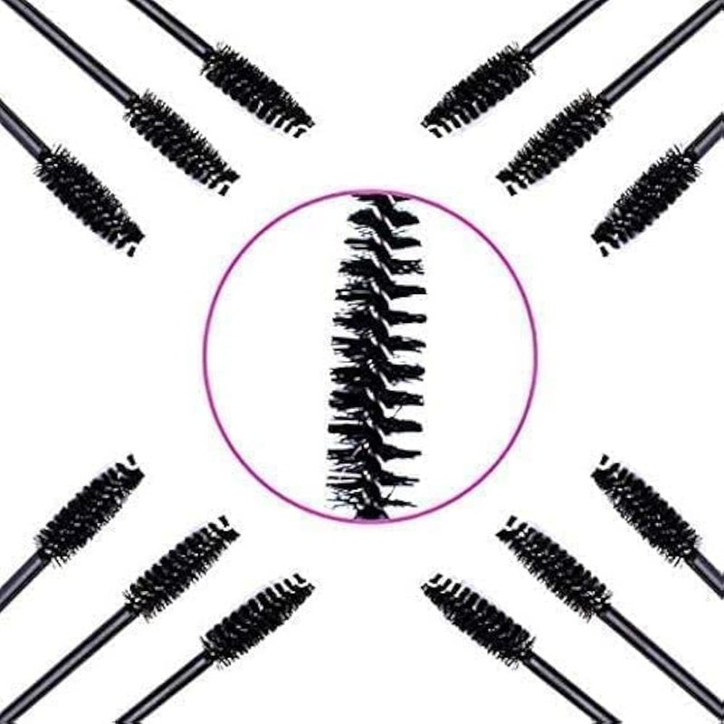 ShowTop 50 Disposable Mascara Eyelash Wands Brush for Eyelash Extension Eyebrow and Makeup - Image 3