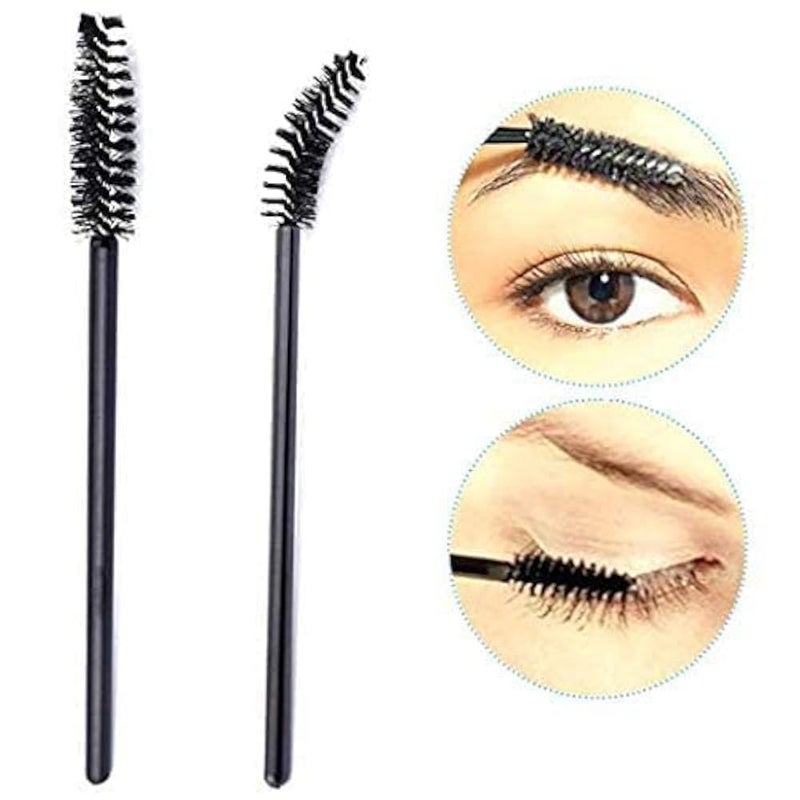 ShowTop 50 Disposable Mascara Eyelash Wands Brush for Eyelash Extension Eyebrow and Makeup - Image 5