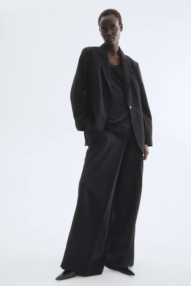 اتش اند ام بليزر بصف مفرد من الأزرار