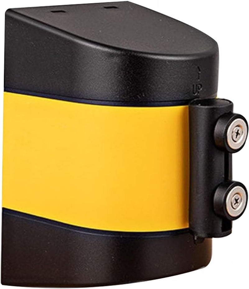 Portable Belt Barrier, Magnetic attraction Retractable, with mounting accessories, 2/3/5/10M Wall Mount Cordon(5M/16.4FT) - Image 1