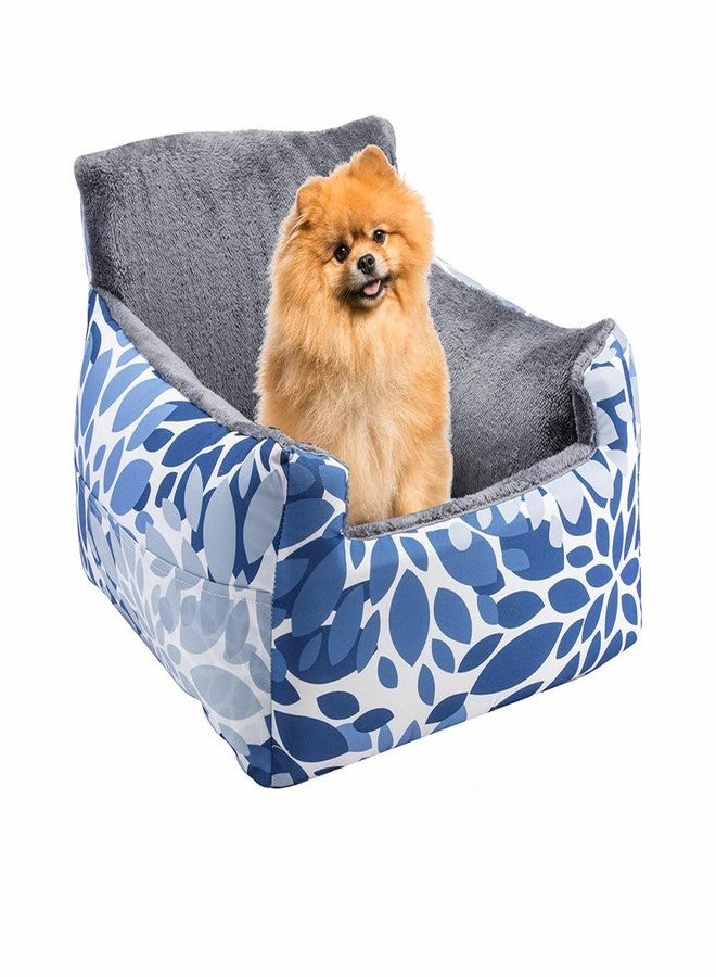 JMGBird Dog Car Seat, Dog Car Seats for Small Dogs Portable Car Dog Bed Pet Booster Seat Washable Puppy Car Seat with Safety Leash and Storage Pockets Up to 25lbs - Image 1