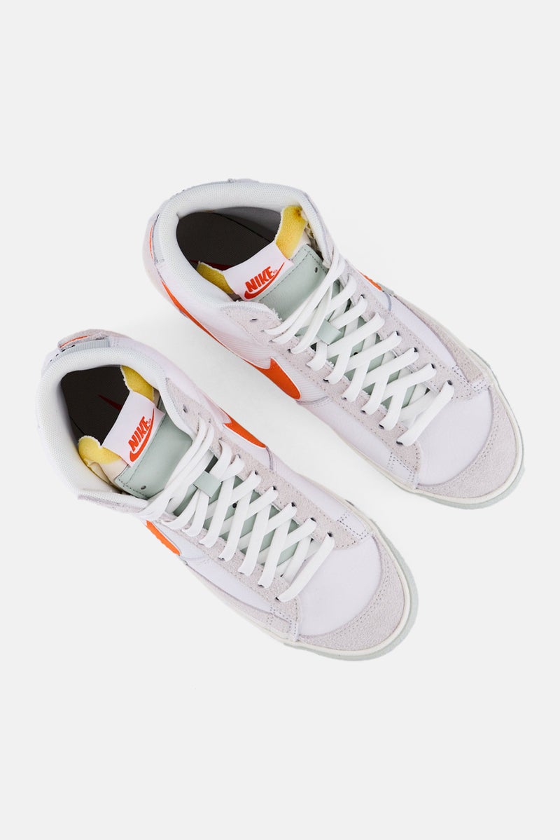 Nike Men Blazer Mid Pro Club Lace Up Outdoor Shoes, Multicolor  - Image 4