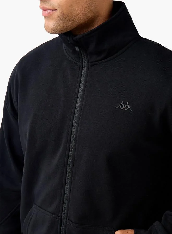 Kappa Kappa Men Regular Fit High Neck Sweatshirt