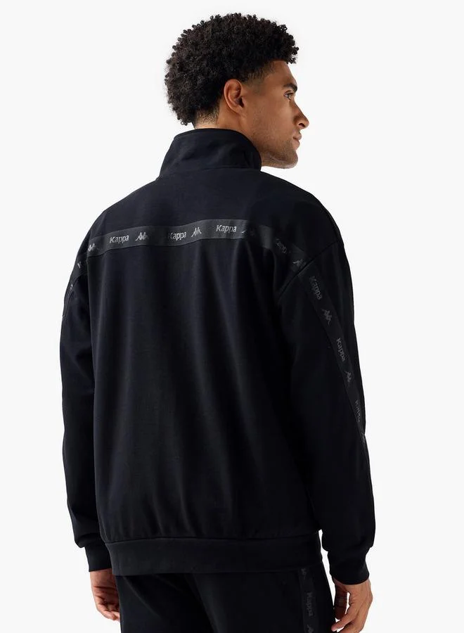 Kappa Kappa Men Regular Fit High Neck Sweatshirt