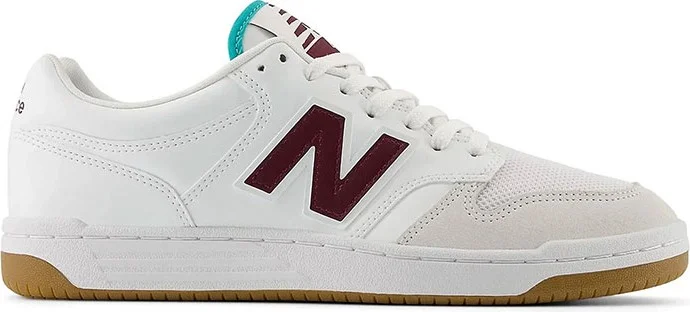 نيو بالانس 480 Unisex White Sneaker BB480LFT