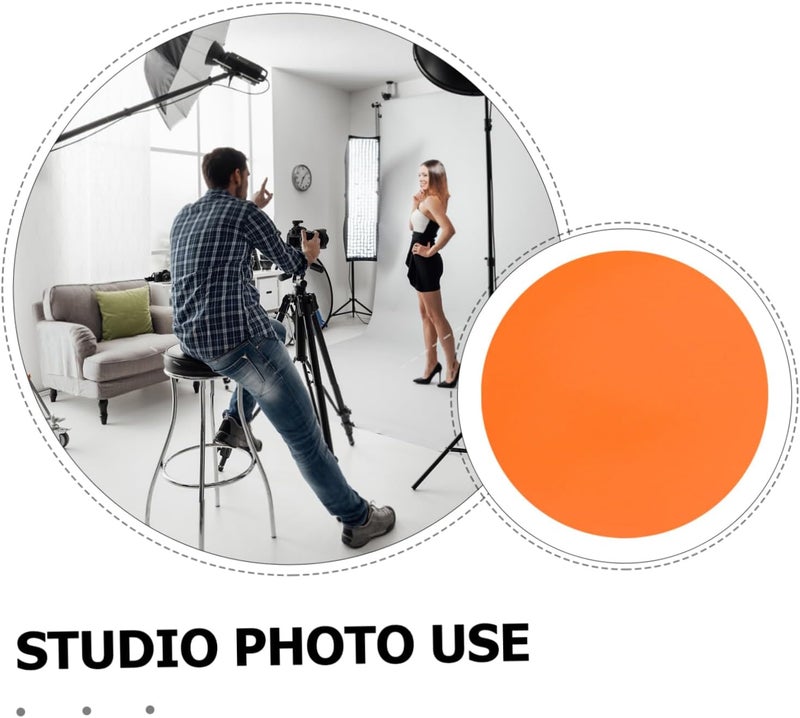 10pcs Color Correction Gel Transparent Lighting Filters for Photography Video and Stage Use Lightweight High Light Transmittance Easy to Carry Sunset Effects - Image 3