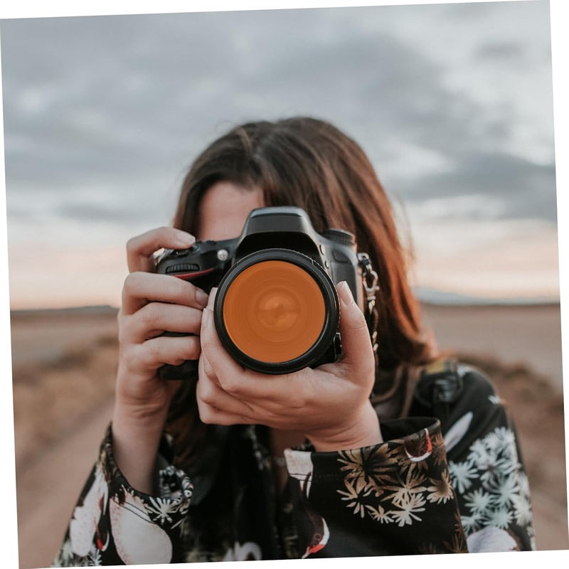 10pcs Color Correction Gel Transparent Lighting Filters for Photography Video and Stage Use Lightweight High Light Transmittance Easy to Carry Sunset Effects - Image 5