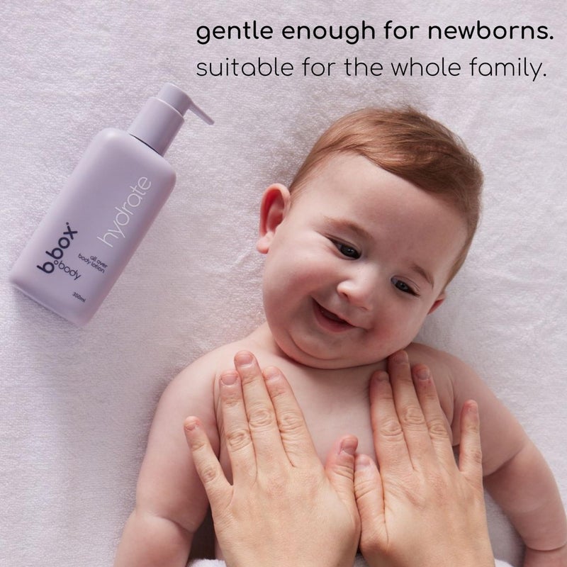 b.box body Hydrate - Baby Lotion. Calming Calendula & Roman Chamomile Scents. Body Lotion for Newborns & Up. Gentle, Plant Based Formula. Cruelty Free, Dermatologist Tested. 11.8 Fl Oz - Image 5