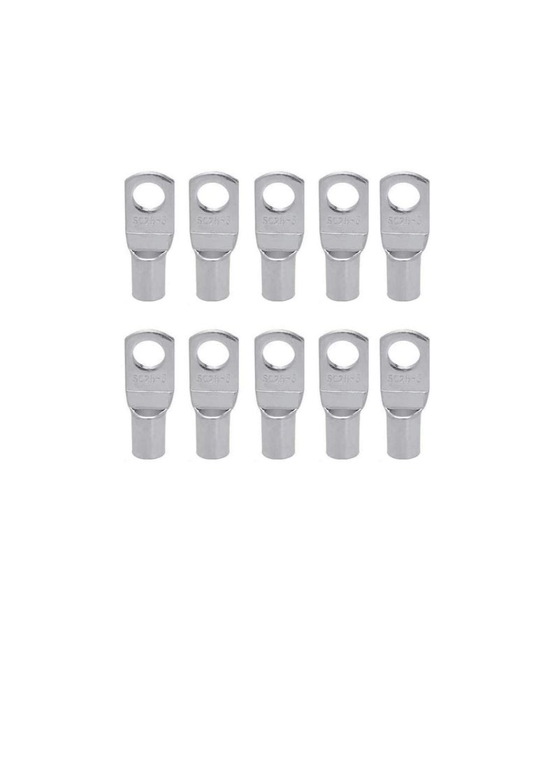 Copper Cable Lugs 10Pcs Set-Wire Terminals, Connector Cable lugs Ring Battery SC Terminals, for Marine, Solar, Automotive, Electric, Home Applications etc (Hole Size 10mm, Cable Size 185mm)  - Image 2
