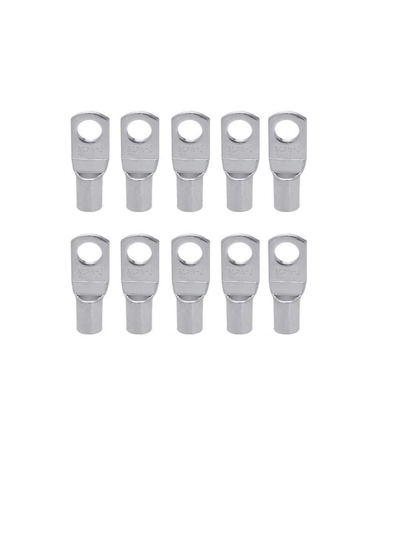 Copper Cable Lugs 10Pcs Set-Wire Terminals, Connector Cable lugs Ring Battery SC Terminals, for Marine, Solar, Automotive, Electric, Home Applications etc (Hole Size 10mm, Cable Size 185mm)  - Image 3