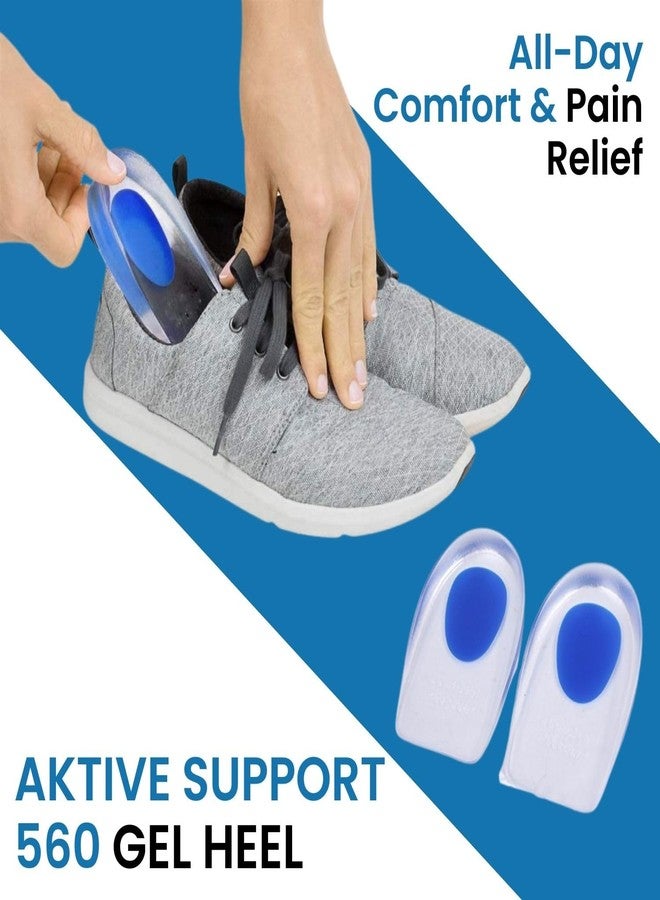 Aktive Support 560 Gel Heel - Small (White) - Image 5