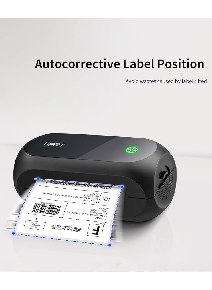 HPRT HPRT Thermal Label Printer, Label Printer for Shipping Packages & Small Business, 4×6 Label Maker with High-Speed Printing, Support Windows, Mac, Linux, Compatible with USPS, UPS, Shopify,  - Image 4