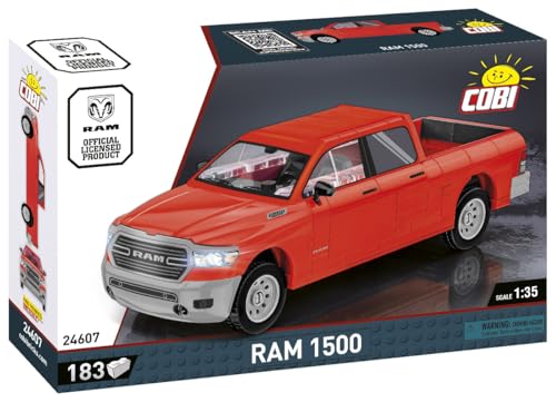 COBI RAM 1500 Vehicle Model Building Set 183 Pieces - Image 5