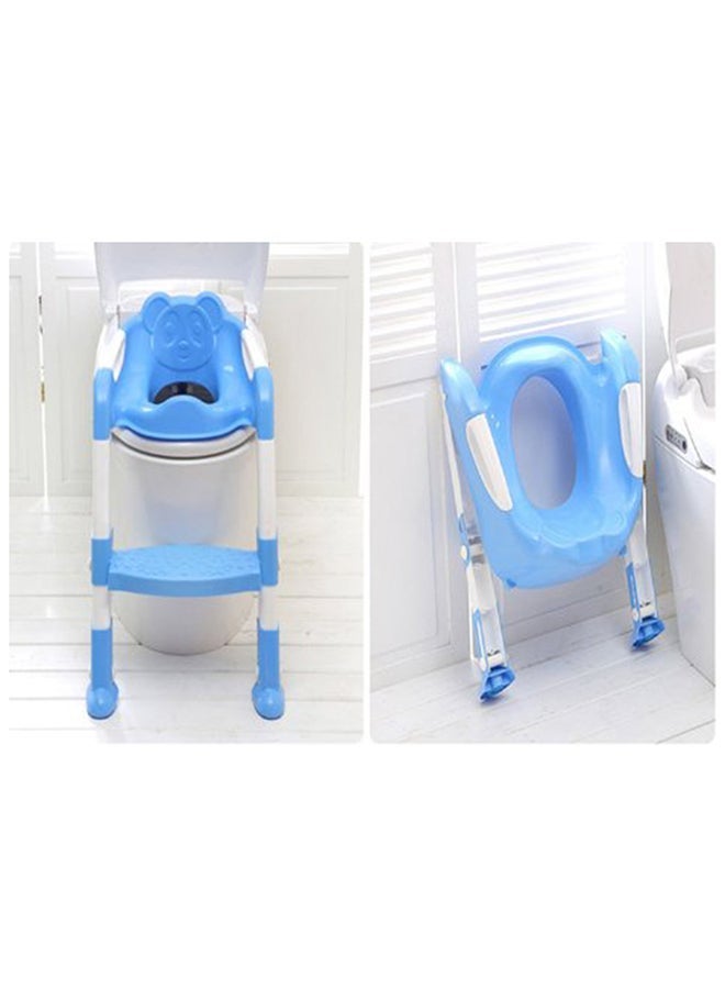 Portable Folding Trainer Toilet Potty Training Ladder Chair For Kids - Image 4