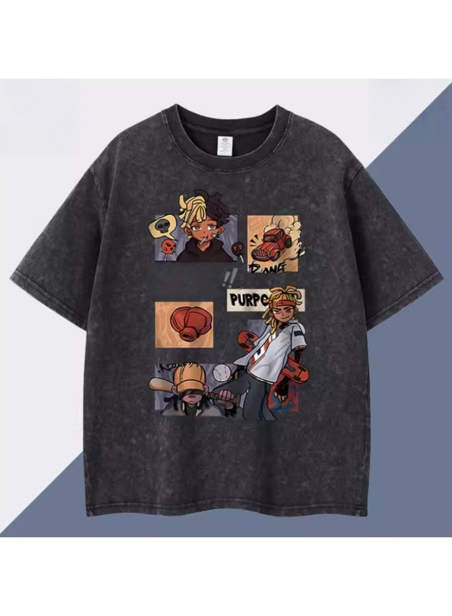 Nariele قميص قصير الأكمام غير رسمي وقابل للتنفس ومتعدد الاستخدامات