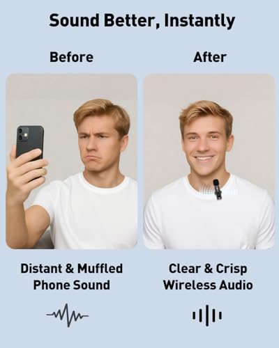 GoorDik USB C Lavalier Microphone Wireless Mini Mic for Type-C Android Phone/Tablet/PC Video Recording Clip-on Mics with Rotatable Clip&Denoise Recording, Ideal for Vlog Tiktok Youtube Podcast Content Creator - Image 2