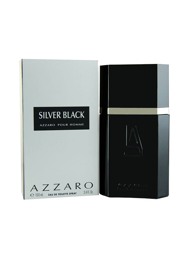 AZZARO Silver Black EDT 100ml - Image 2
